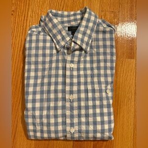 J. Crew Light Blue Gingham Men's Shirt